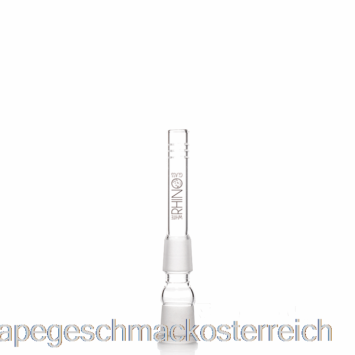 White Rhino 19/19 Glas-Downstem 3,5-Zoll-Vape-Geschmack